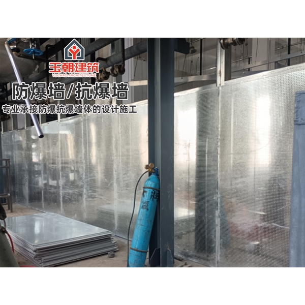 齐河纤维复合钢板抗爆墙定制 轻质防爆墙施工安装一条龙服务